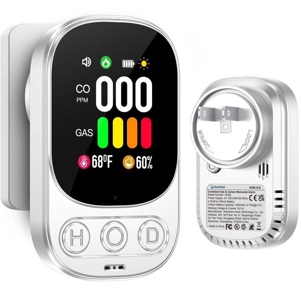 Plug In Carbon Monoxide Detector